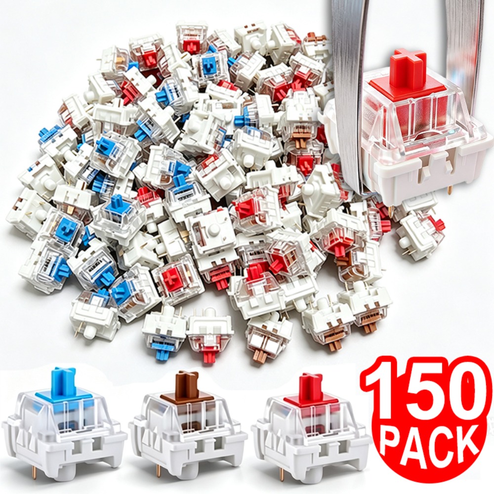 Keyboard Gaming Blue Switch - 1–150 Stück 3-polige mechanische DIY-Tastaturschalter in