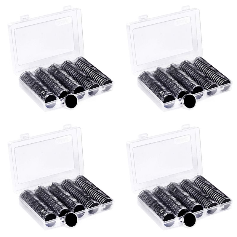 Gasket Mount Kit - 【WEIHNACHTEN】400 Stück 30-mm-Münzkapseln und 5 Größen