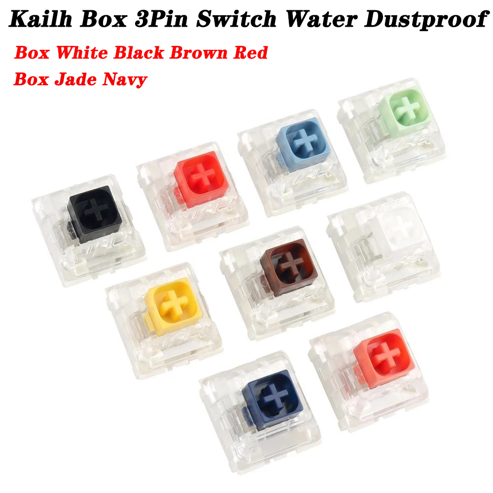 Keyboard Gaming Blue Switch - Kailh BOX Mx-Schalter, weiß, rot, schwarz,