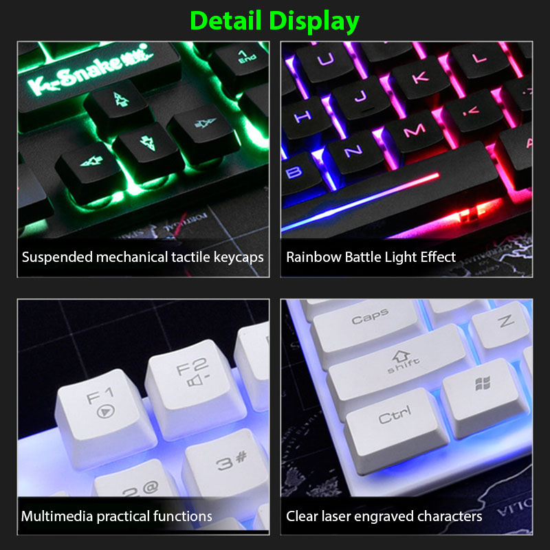 KM320 Tastatur- und Maus-Set,  – Gaming Keyboard Mouse And Headset Combo Bewertung und Preis