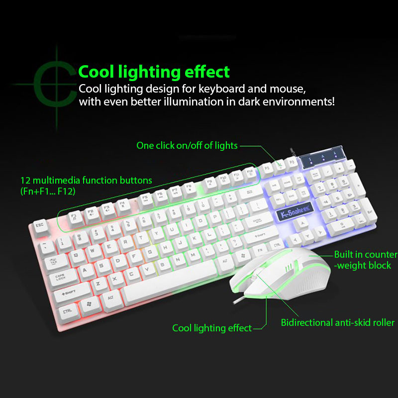 KM320 Tastatur- und Maus-Set,  – Gaming Keyboard Mouse And Headset Combo Bewertung und Preis