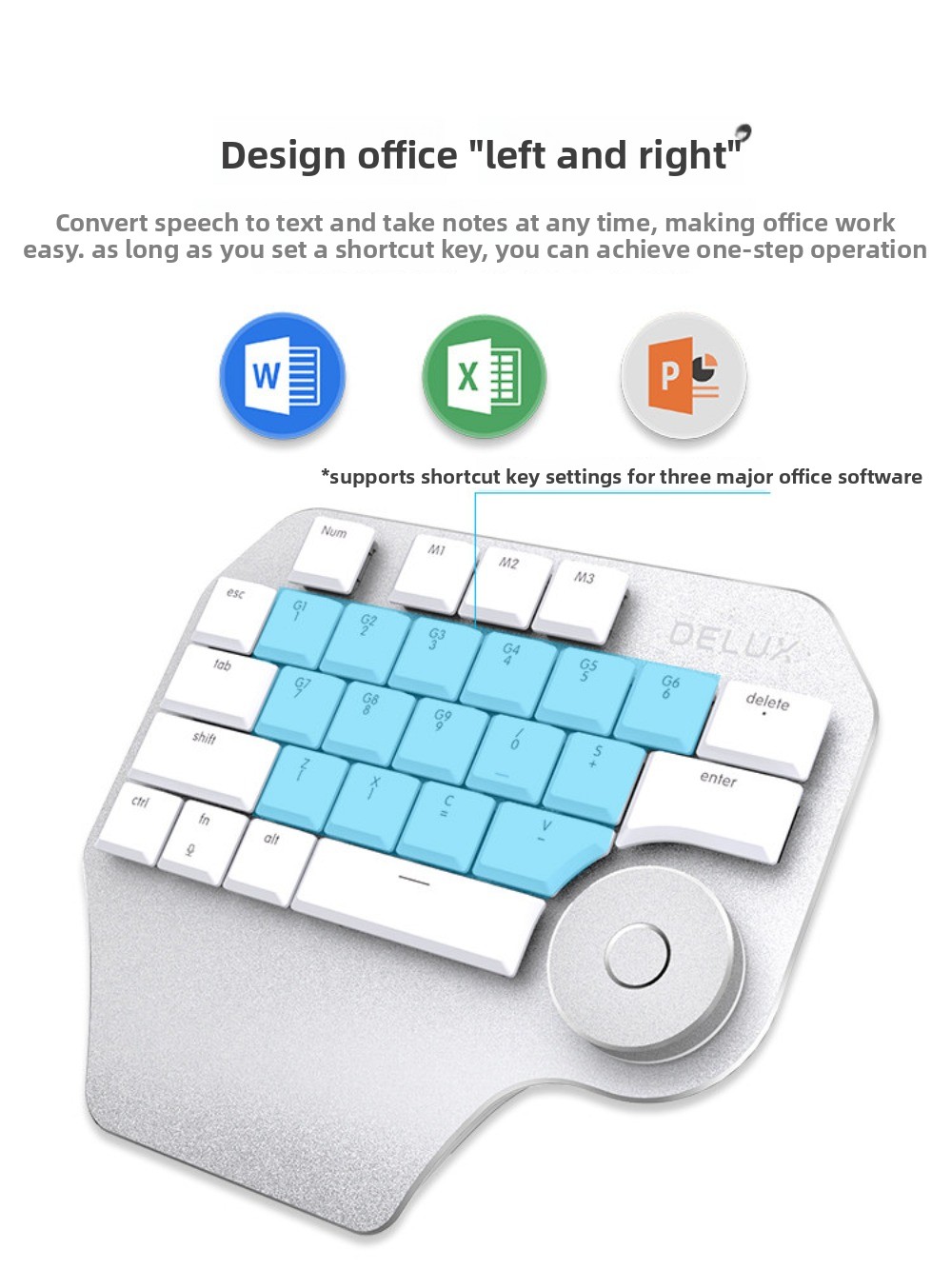 DeLUX T11 Designer-Tastatur Ka – Gaming Keyboard Half Bewertung und Preis