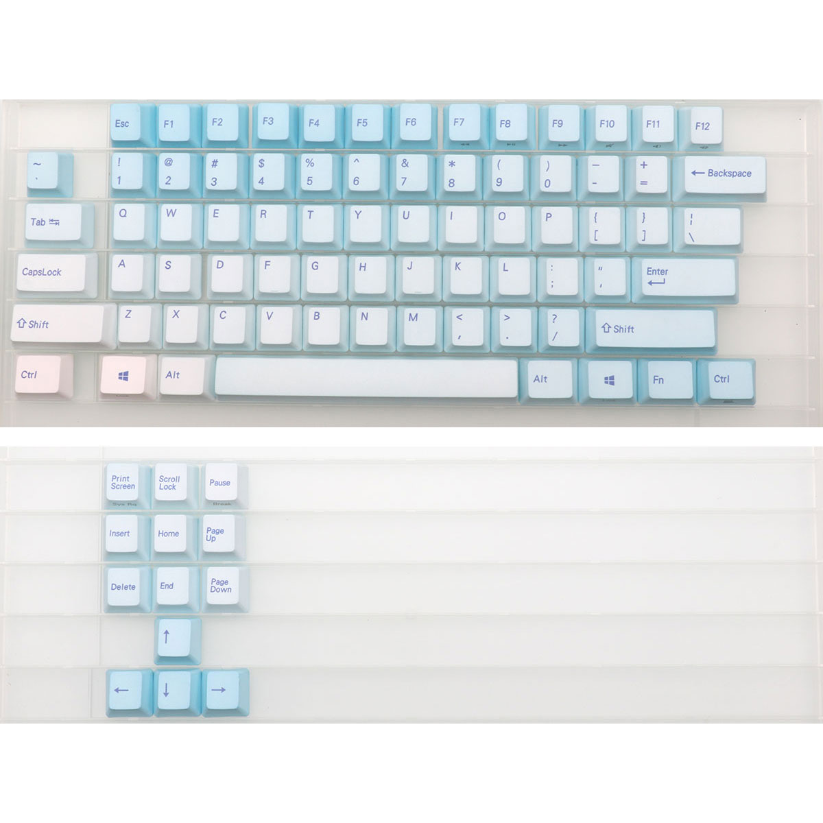 87-Tasten Frost Blue Tastenkap – Keyboard Gaming Blue Switch Bewertung und Preis