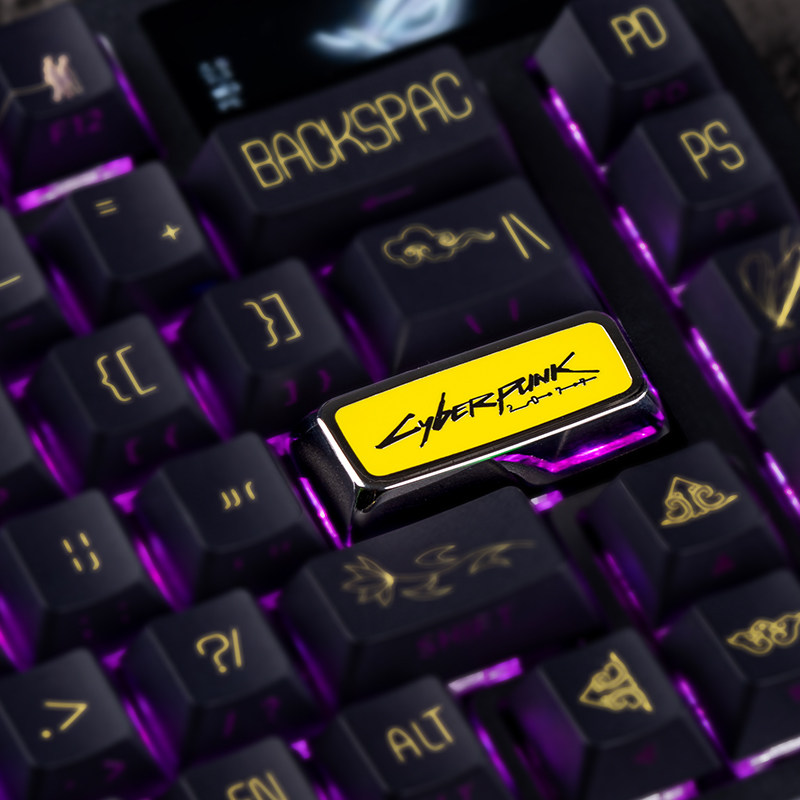 Anime-Tastenkappen Cyberpunk 2 – Gaming Keyboard Theme Bewertung und Preis