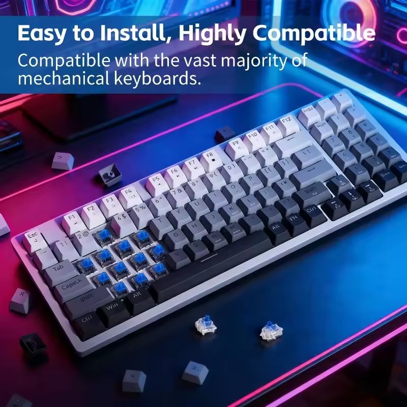 10/30 Stück 3-Pin Ersatz-Mecha – Keyboard Gaming Blue Switch Bewertung und Preis