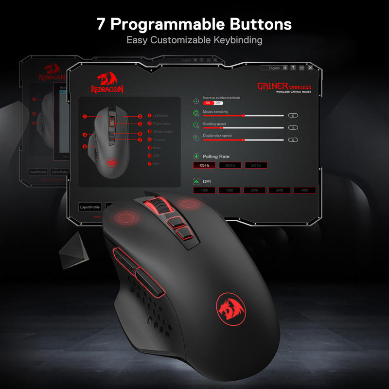 Redragon M656 Gainer Kabellose – Gaming Keyboard Mouse And Headset Combo Bewertung und Preis