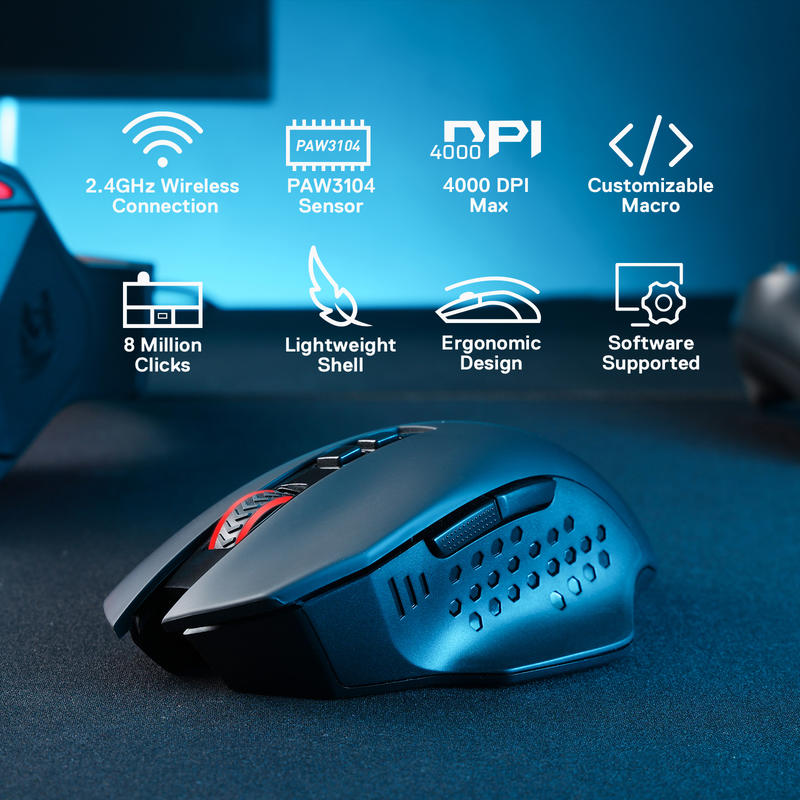 Redragon M656 Gainer Kabellose – Gaming Keyboard Mouse And Headset Combo Bewertung und Preis