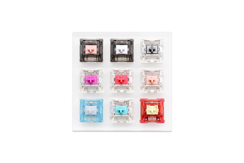 Acryl Schalter Tester Gateron  – Keyboard Gaming Blue Switch Bewertung und Preis