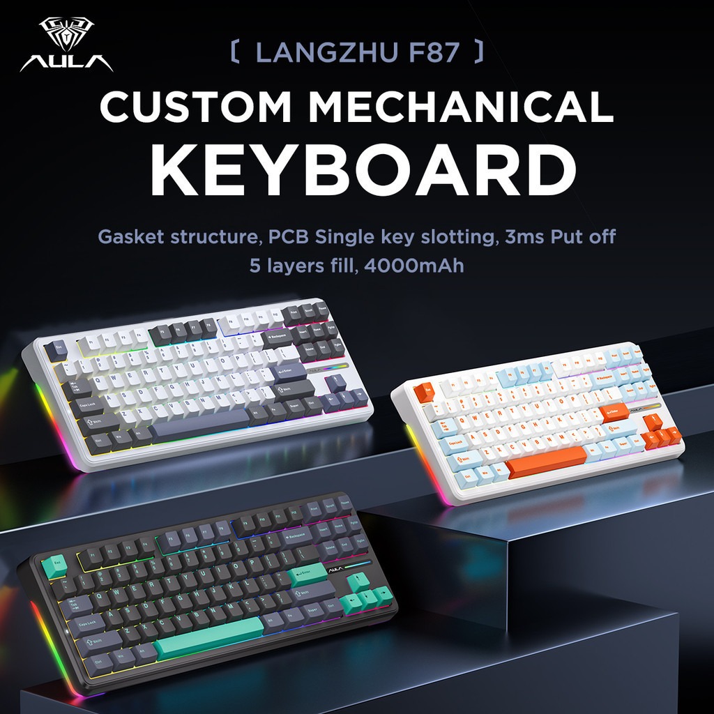 Aula F87 Pro Mechanische Tasta – Gaming Keyboard Tkl Bewertung und Preis