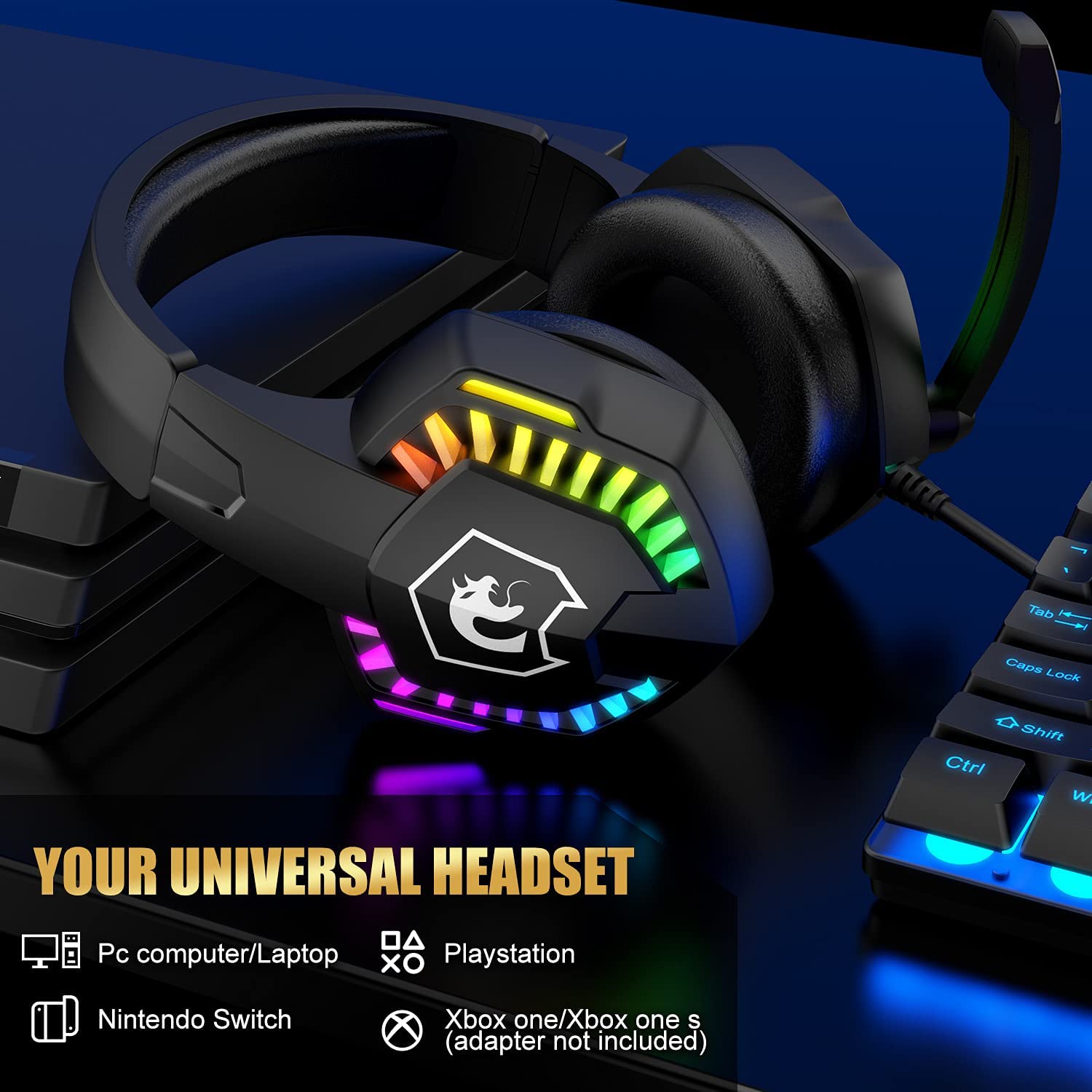 MAMBASNAKE X ZIYOULANG T11 UK- – Gaming Keyboard Mouse And Headset Combo Bewertung und Preis