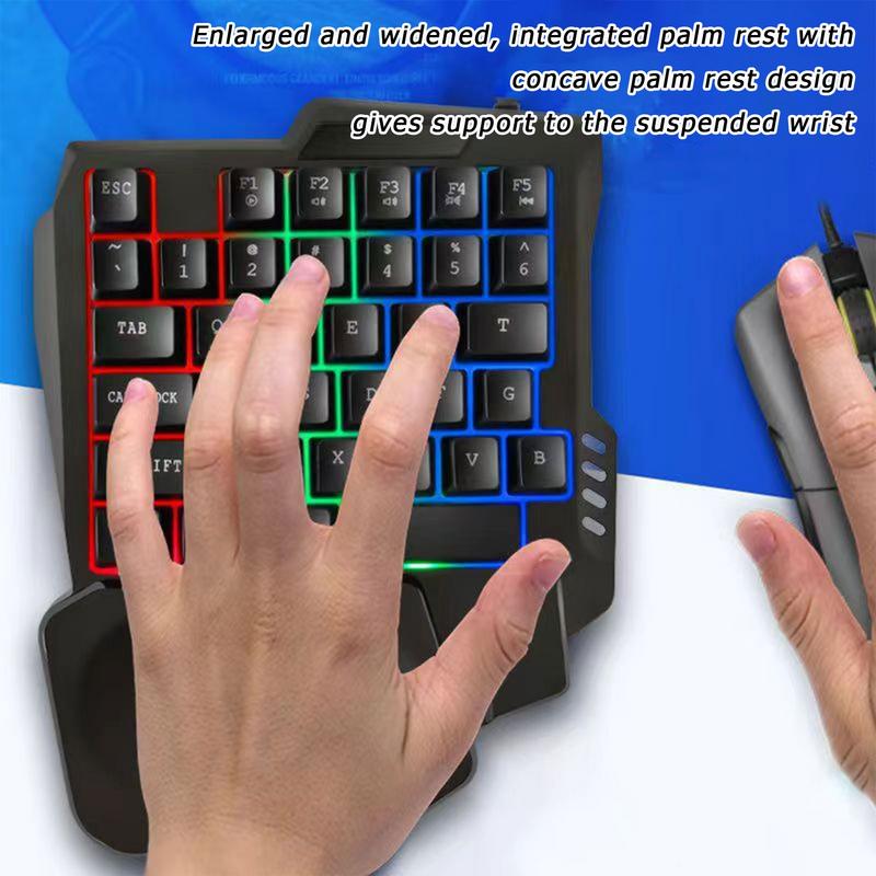 35-Tasten-Gaming-Tastatur, ein – Gaming Keyboard Half Bewertung und Preis