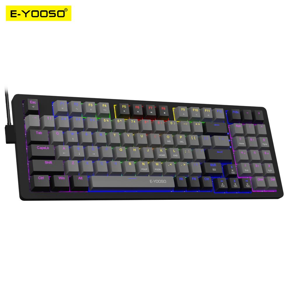 E-YOOSO Z94 USB-mechanische Ga – Keyboard Gaming Blue Switch Bewertung und Preis